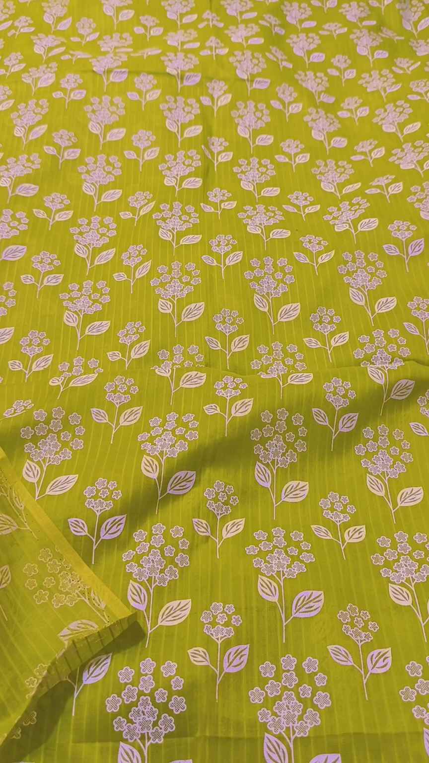 M-2058  Imported Digital 🧐 (Bana Dorria Lekar paint) design Pure Summer ⛱️ Lawn Same print Shirt & Truzer 2pc