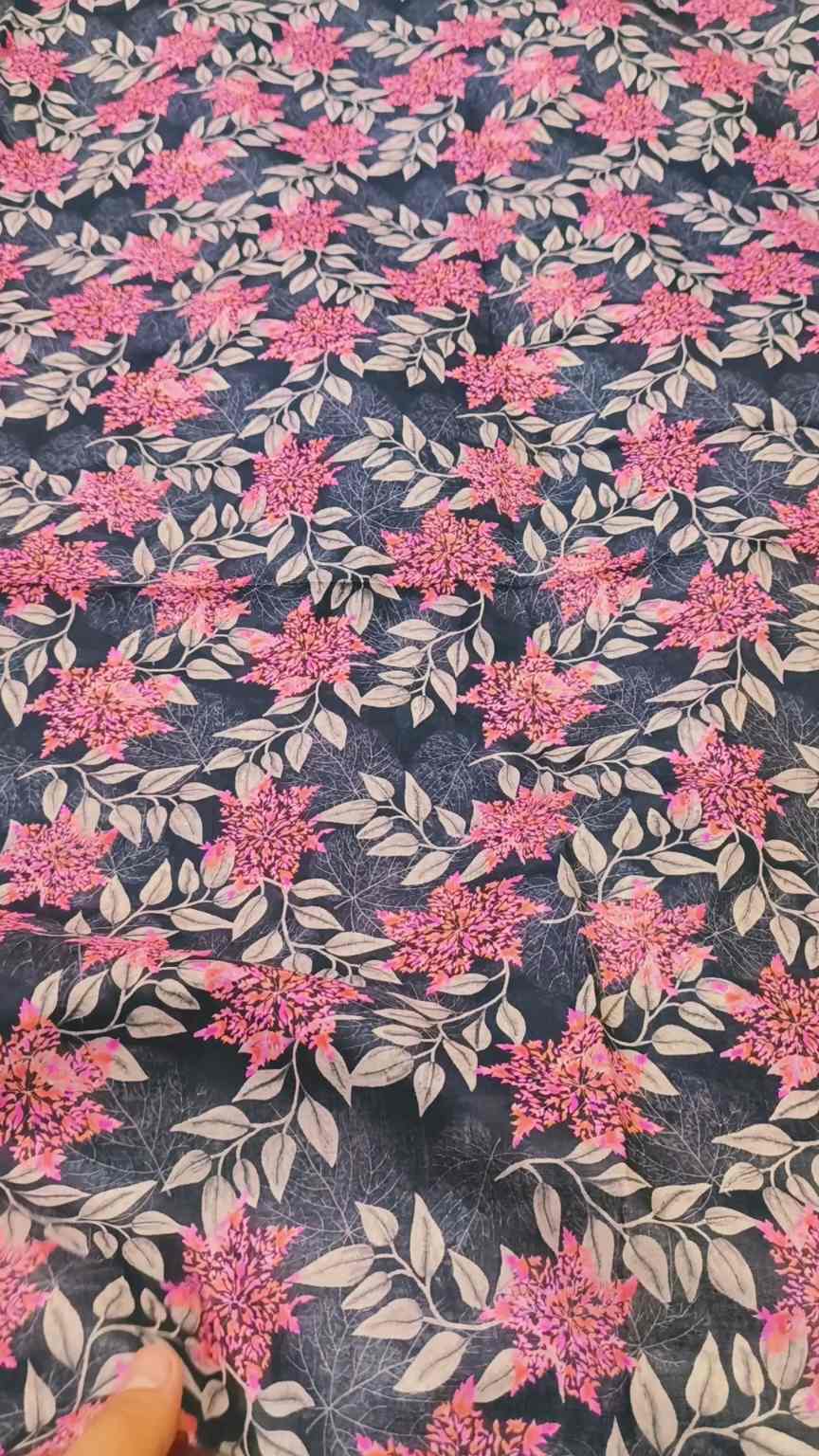 🥳 Sale Sale M-2163  Imported Luxury 3-D Pure Summer ⛱️  Lawn Same print Shirt & Trzer 2pc