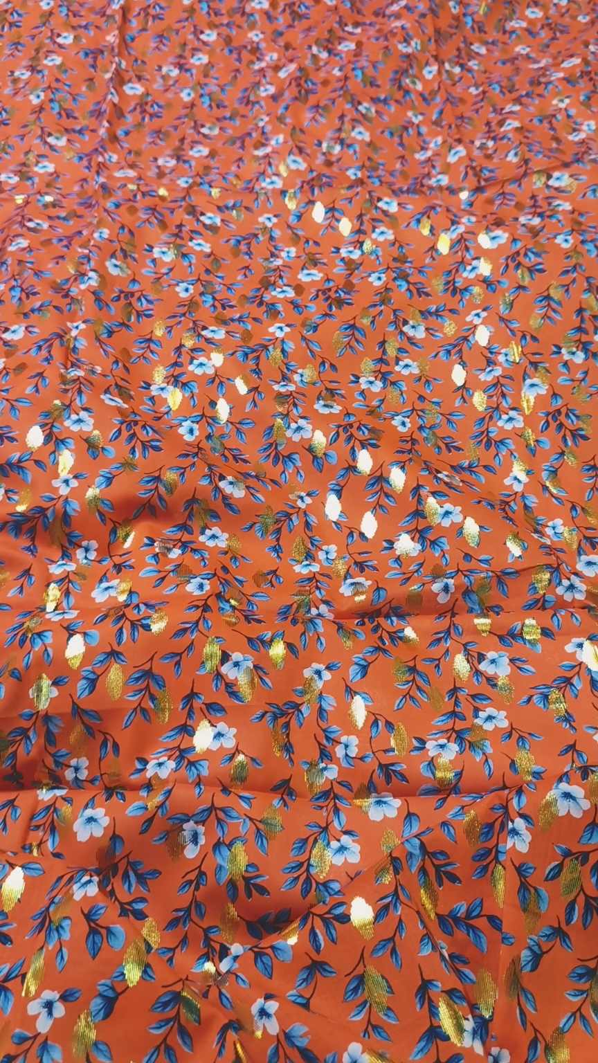 😱 Sale Sale M-2209  imported Luxury Digital Zaree Bunch Pure ⛱️ Summer Lawn Same print Shirt & Truzer 2pc