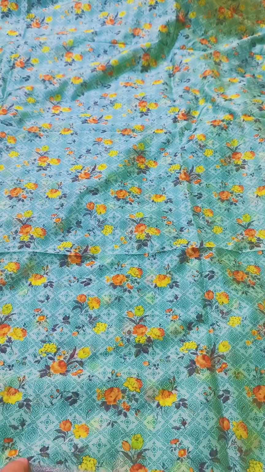 🥳 Sale Sale M-2280 Imported 3-D Luxury Summer ⛱️ Silky Lawn Same print Shirt & Truzer 2pc