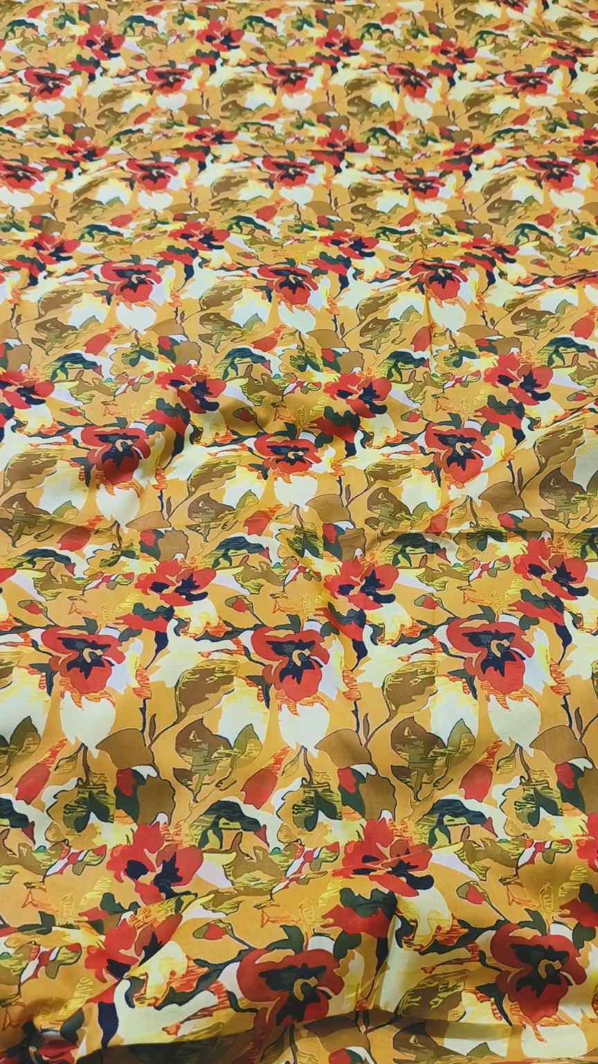 M-2327 Imported 3-D Pure Summer ⛱️ Lawn  Same print Shirt & Trzer 2pc