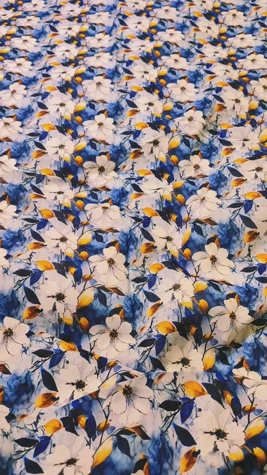 M-2326  Imported 3-D Pure Summer ⛱️ Lawn  Same print Shirt & Trzer 2pc