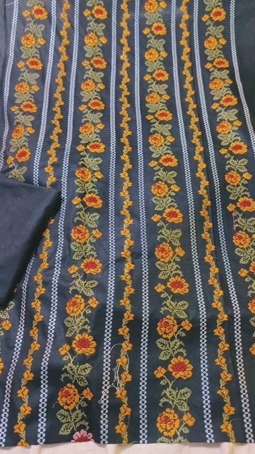 🥳 Sale Sale M-1232  Rs.1590 Bareezy Embroidery Summer Lawn Shirt & Trouser 2pc