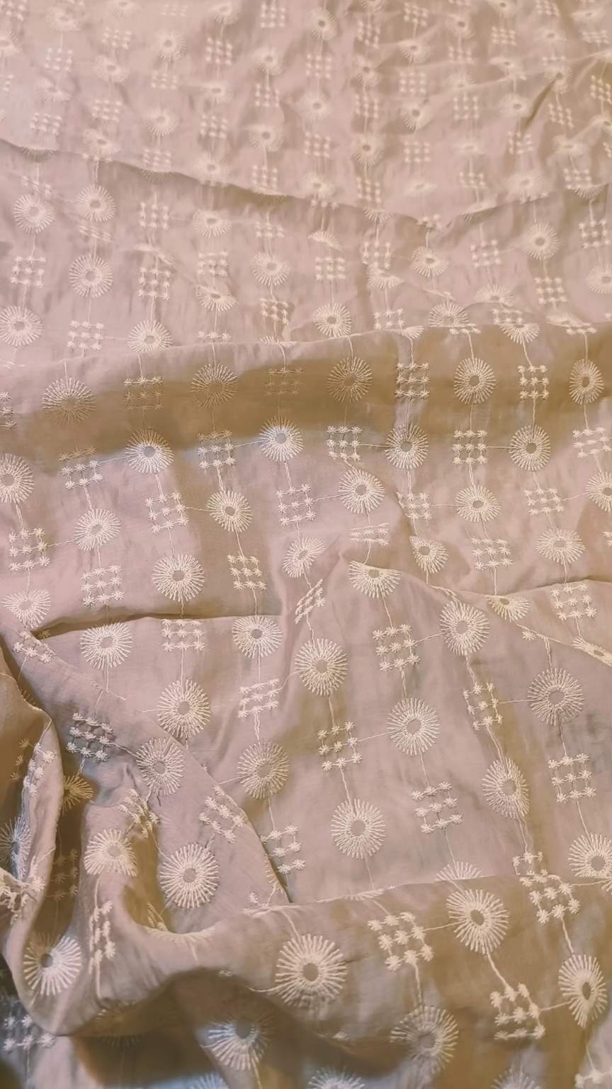 🥳 Big Sale M-16  Rs.1390 Imported High quality 3-D embroidery in Silky Summer Lawn Shirt