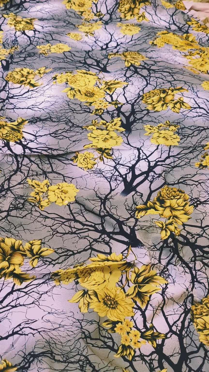 😱 M-2395  Imported Digital 4 season Stone Lelin Same print Shirt & Truzer 2pc