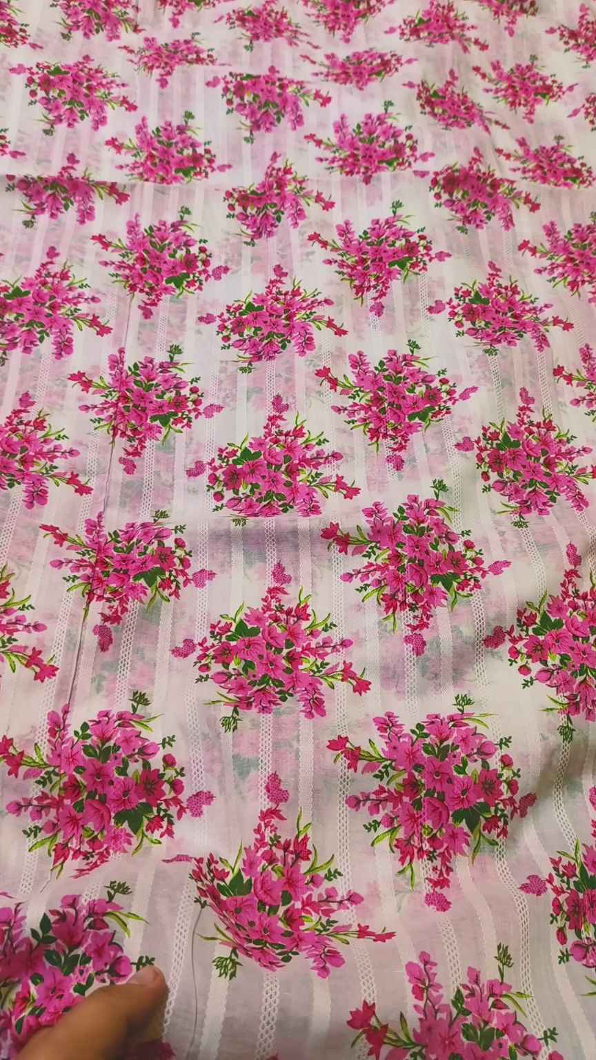 😱 M-3264  Imported Digital Dorria Pure Summer ⛱️ Lawn Same Lawn Shirt & Truzer 2pc