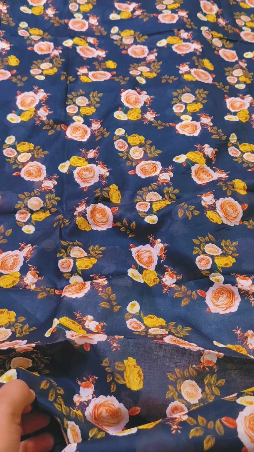 M-3250  Imported Digital Pure Summer ⛱️ Lawn  Same print Shirt & Trzer 2pc