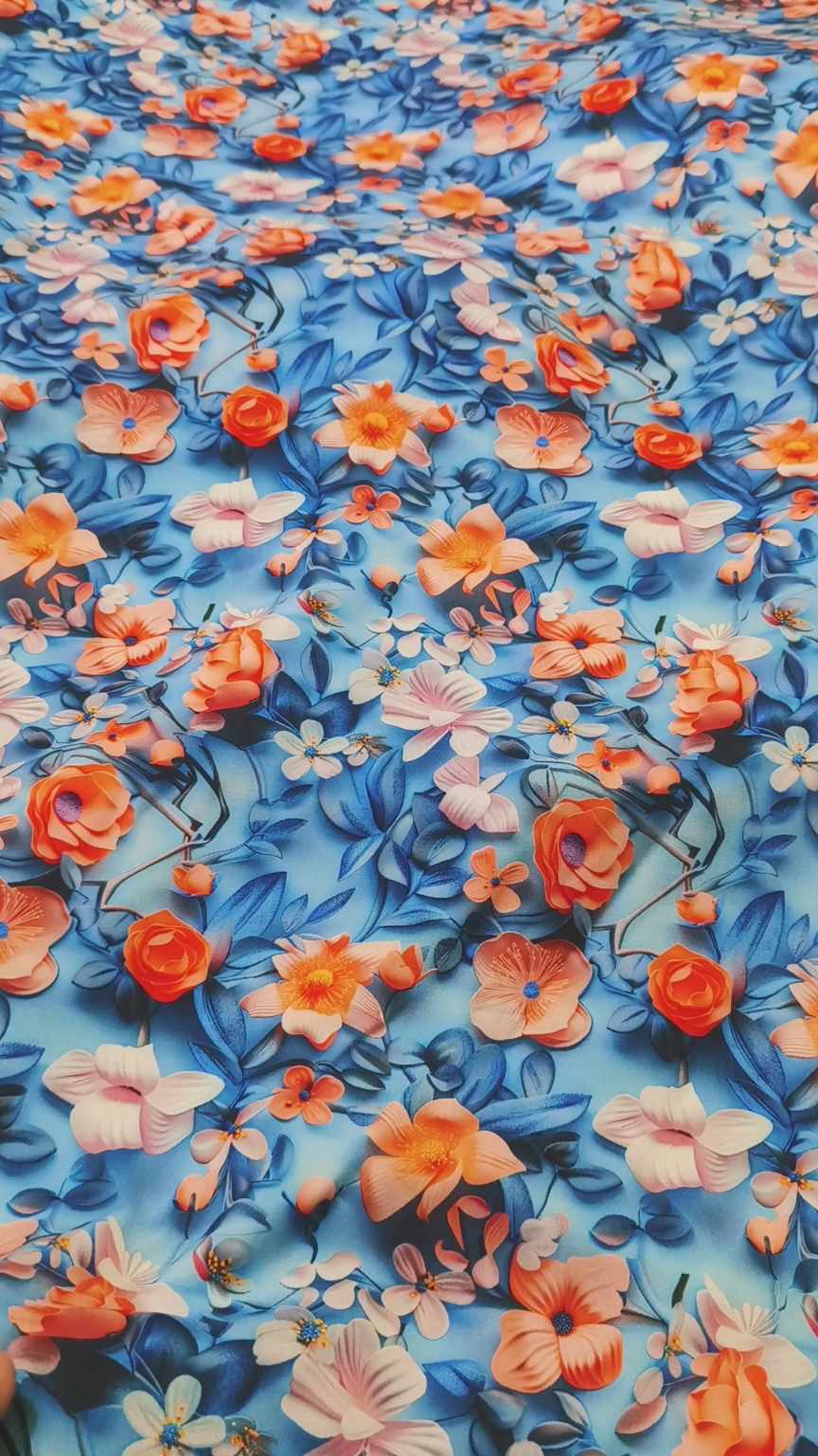 😱 New arrivals in Market M-3309  Imported Luxury 3-D Stone Lelin Same print Shirt & Truzer 2pc Most High demanding
