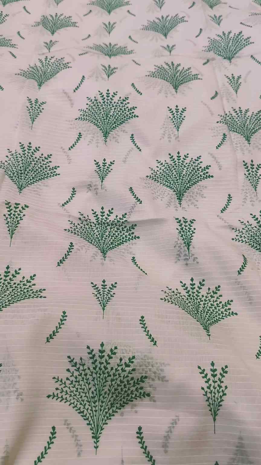 M-3338  14th August articals Digital Bana Dorria Pure Summer ⛱️ Lawn Same print Shirt & Trzer 2pc
