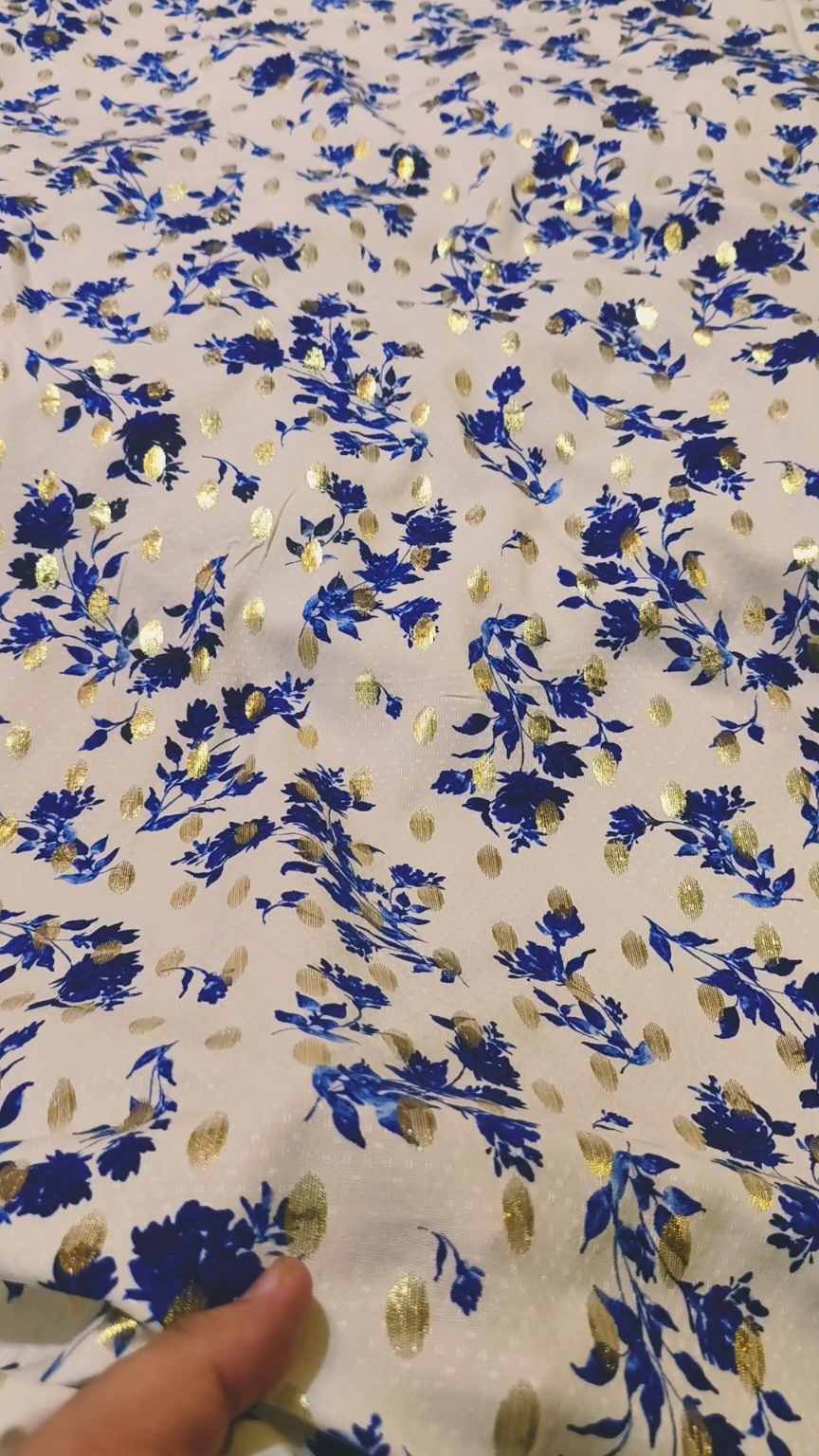 🥳 New Arrivals  M-3416  Imported Digital Zaree Bunch Luxury Stone Lelin Behtreen stuff Same print Shirt & Truzer 2pc
