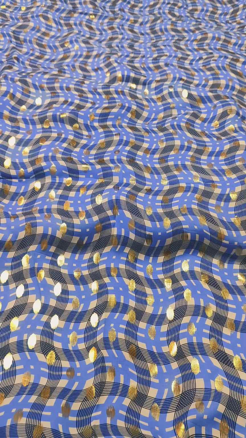 🥳 New Arrivals  M-3415  Imported Digital Zaree Bunch Luxury Stone Lelin Behtreen stuff Same print Shirt & Truzer 2pc