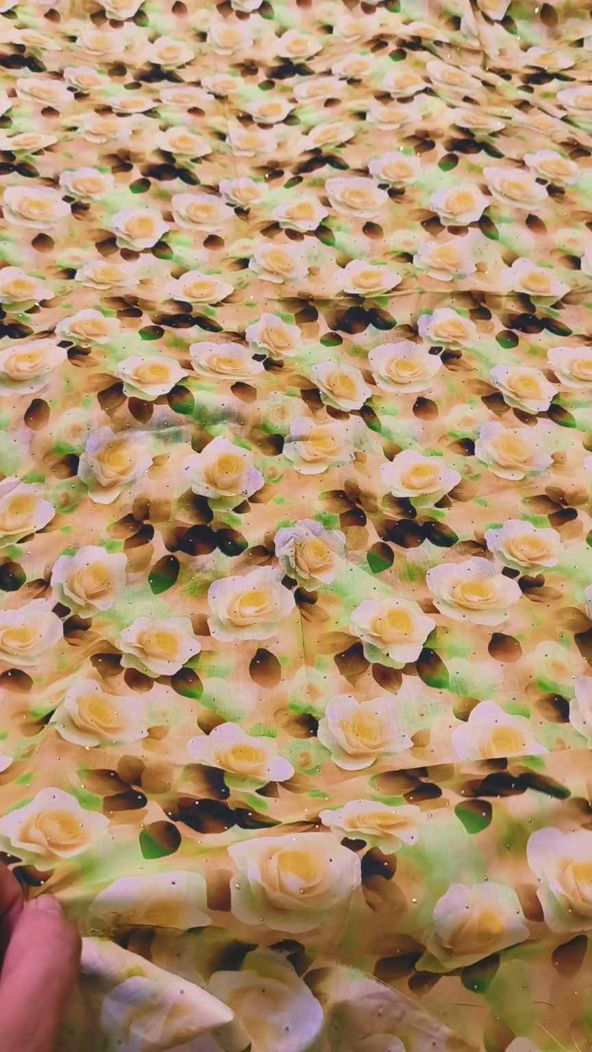 😱 Sale Sale M-3458  Imported 3-D Soft Nago Wali Pure Summer ⛱️ Lawn Same print Shirt & Truzer 2pc