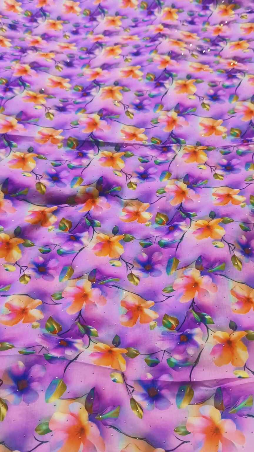 😱 Sale Sale M-3454  Imported 3-D Soft Nago Wali Pure Summer ⛱️ Lawn Same print Shirt & Truzer 2pc