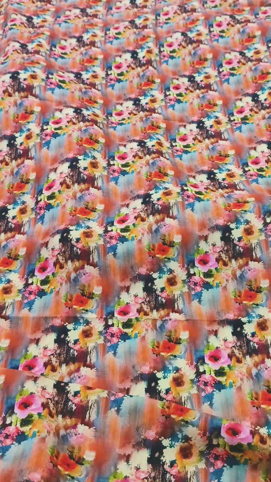 🥳 Sale Sale M-3442 Imported Digital (Discharge Marina) Same print Shirt & Truzer 2pc