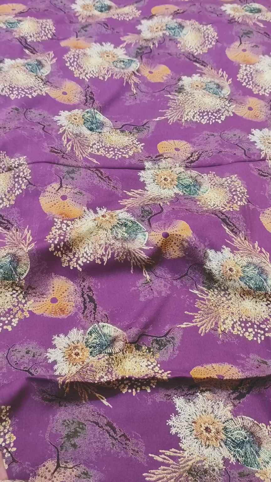 🥳 Sale Sale M-3441 Imported Digital (Discharge Marina) Same print Shirt & Truzer 2pc