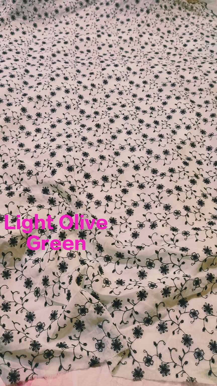 🥳 Sale Sale  M-3439 Imported Full jall Arr Embroidery In Swiss Lawn Shirt