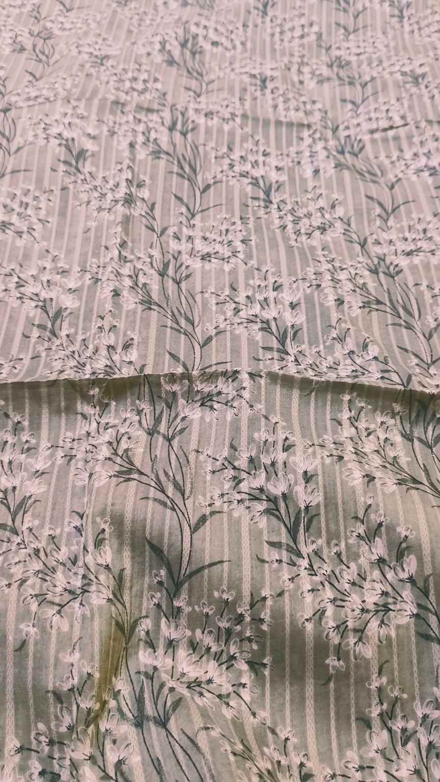 M-3498 Imported Digital  Dorria Pure Summer ⛱️ Lawn Same print Shirt & Trzer 2pc