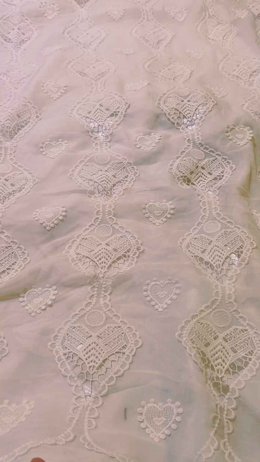 🥳 Sale Sale M-3532  . Imported Most Luxurious 3-D qureshia Embroidery in Silky Lawn Shirt