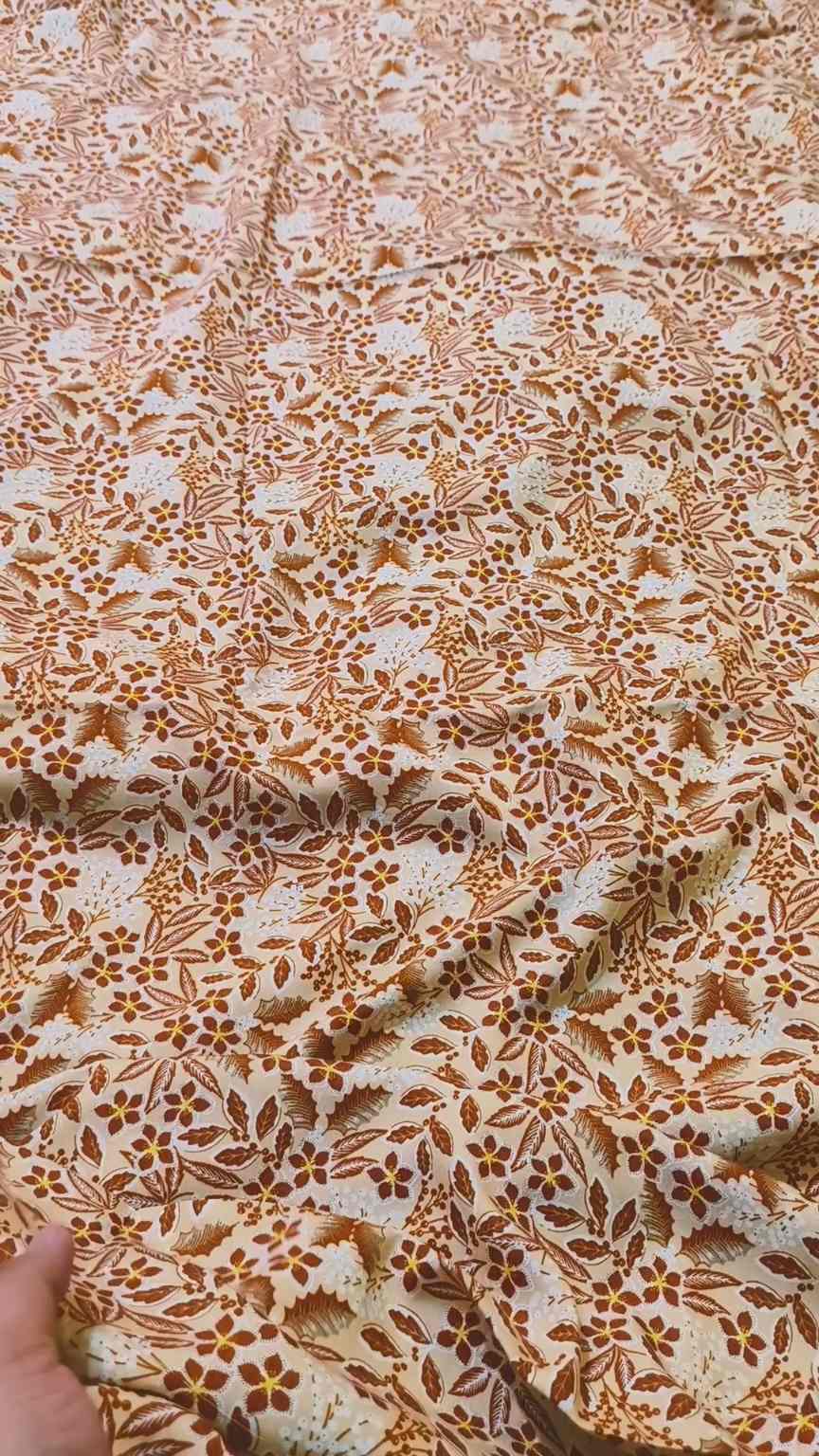 😱 M-3562   Imported Digital Boutique Stone Lelin Same print Shirt & Truzer 2pc