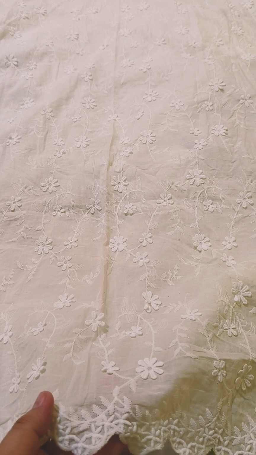🥳 Sale Sale M-3553. Imported Most Luxurious 3-D qureshia Embroidery in Summer Lawn Shirt