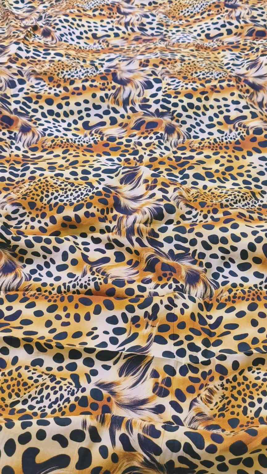 M-3580 Tiger print Imported Digital Winter ☃️ Boutique Stone Lelin Same print Shirt & Truzer 2pc