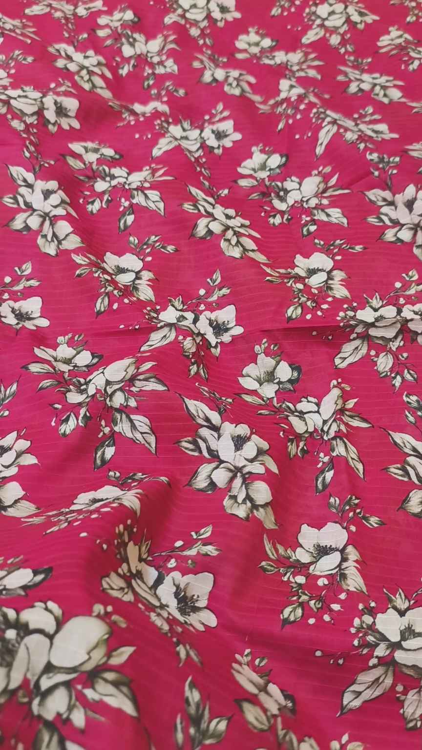 🥳 Big Discount M-53. Rs.1350  Imported 3-D Dorria Pure Summer Lawn Same print Shirt & Truzer 2pc
