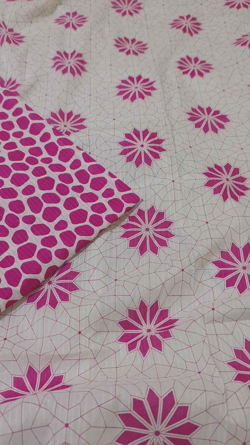 Sale Sale Rs.116 . Rs.1450  Imported Digital Dorria Pure Summer ⛱️ Lawn Shirt & Matching design trouser 2pc