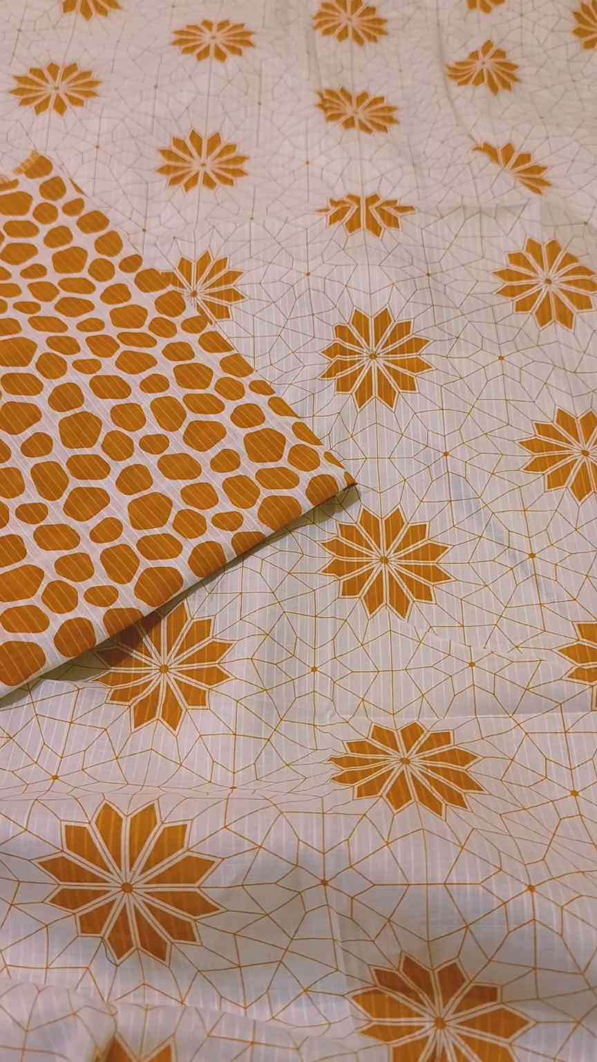 Sale Sale Rs.114 Rs.1450  Imported Digital Dorria Pure Summer ⛱️ Lawn Shirt & Matching design trouser 2pc