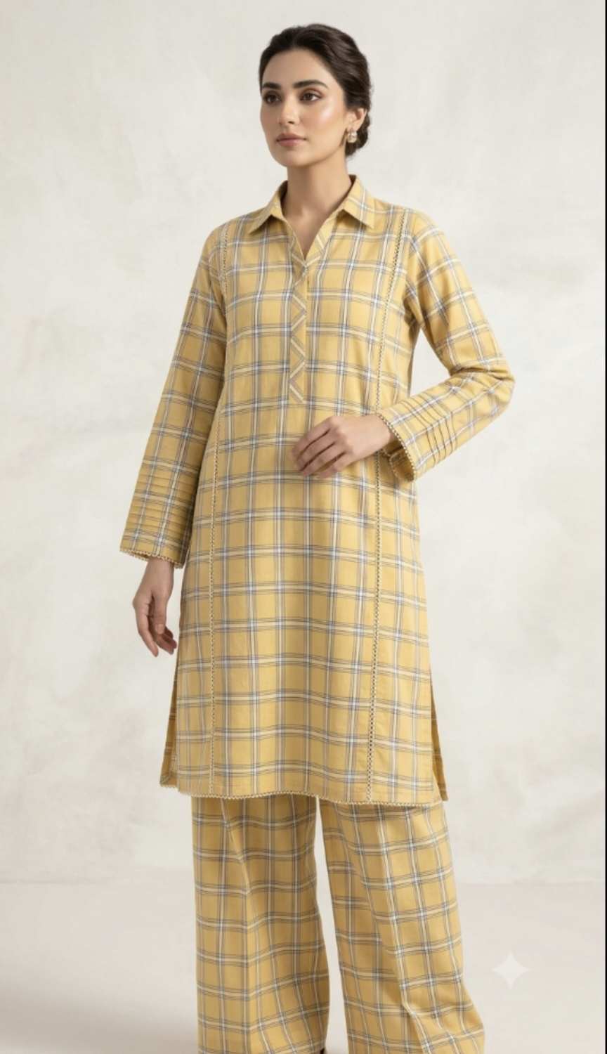 🥳 Sale Sale M-186. Rs.1150 Imported Swiss Lawn  Same print Shirt & Truzer 2pc