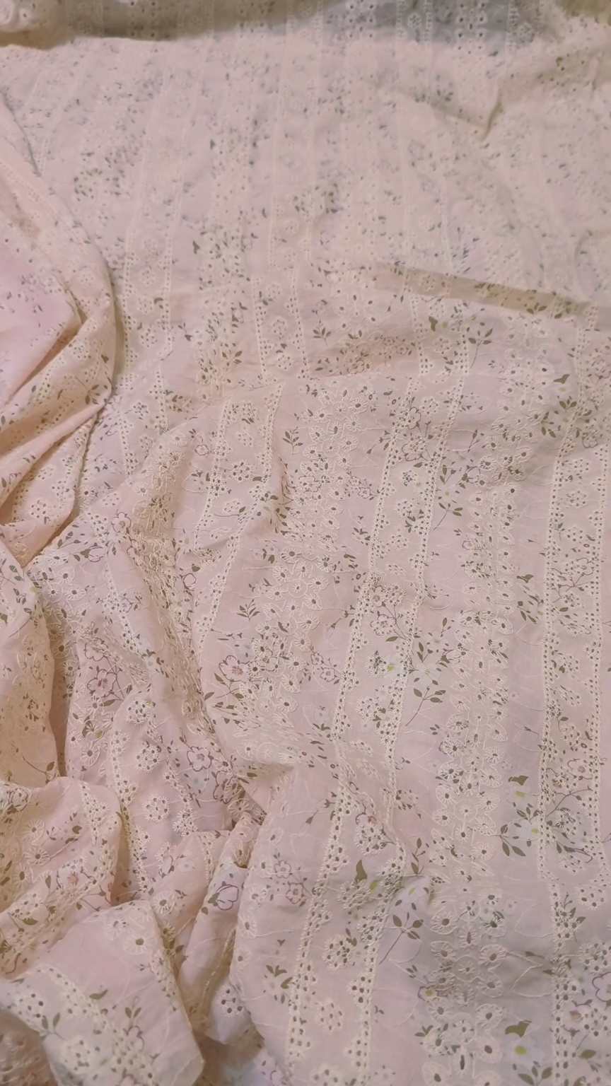 🥳 Sale Sale M-05 Rs.1790 Imported 3-D ChickenKari Embroidery Pure Summer Lawn Shirt