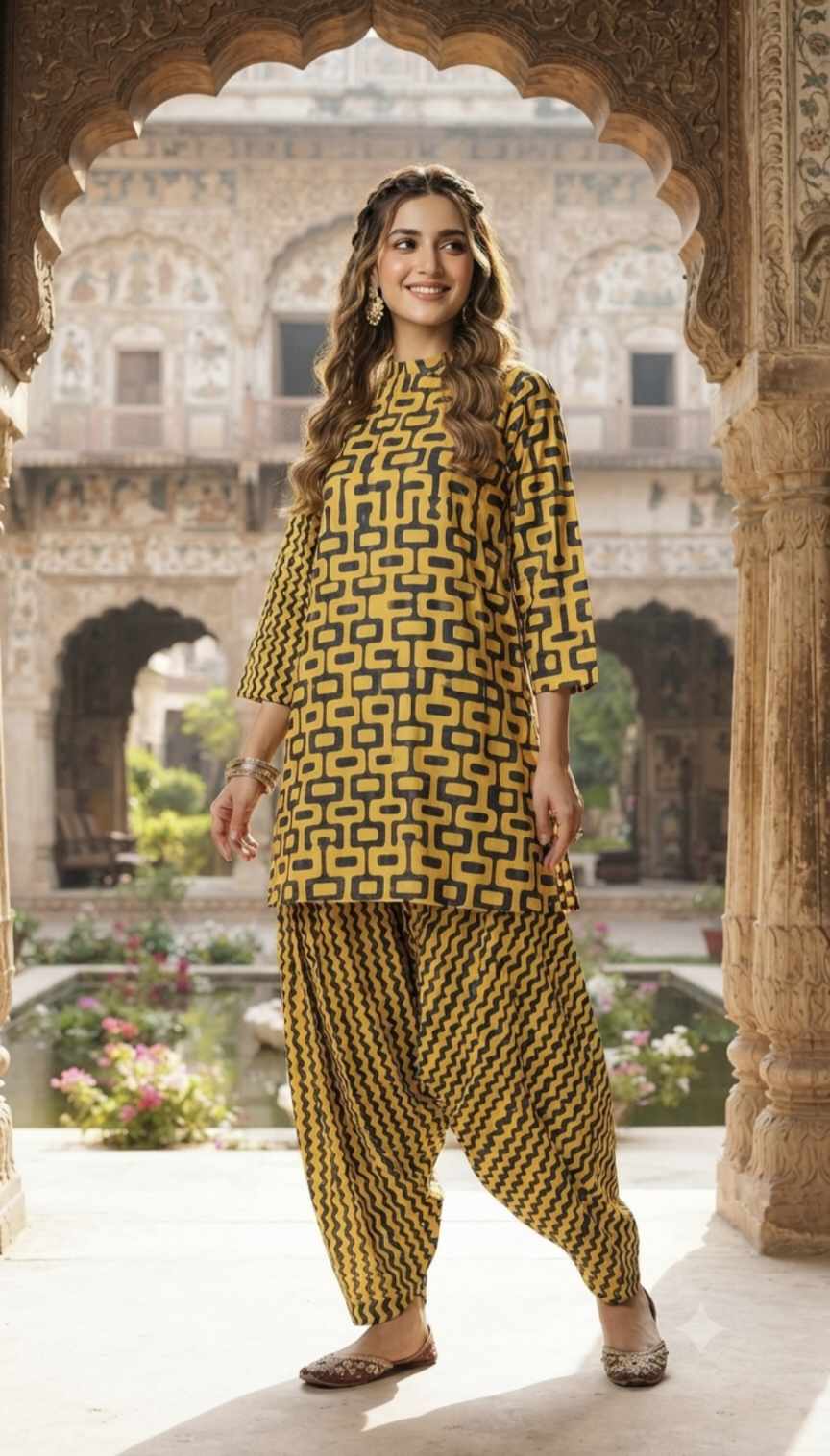 Sale Sale Rs.236  Rs.1550 Imported Digital  Pure Summer ⛱️ Lawn Shirt & Matching design trouser 2pc