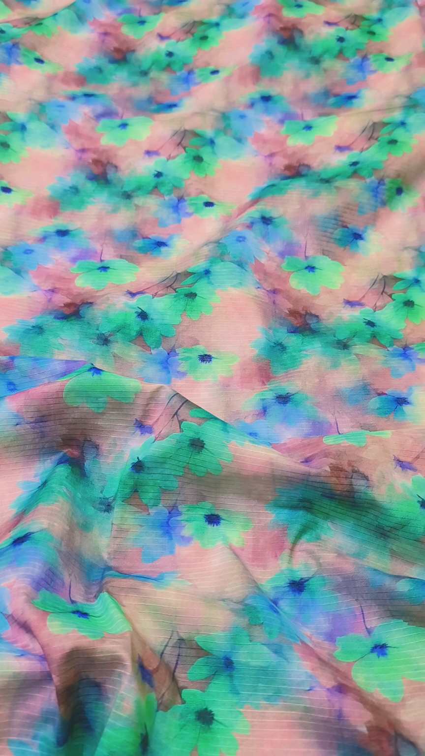 😱 Big Sale M-257  Rs.1190 Imported Digital Dorria Pure Summer ⛱️ Lawn Same print Shirt & Truzer 2pc