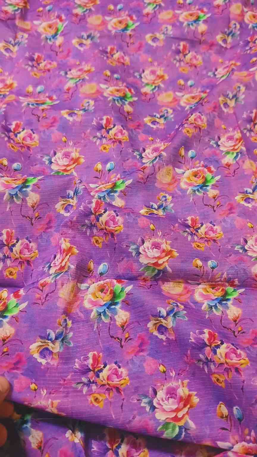 😱 Big Sale M-256  Rs.1190 Imported Digital Dorria Pure Summer ⛱️ Lawn Same print Shirt & Truzer 2pc