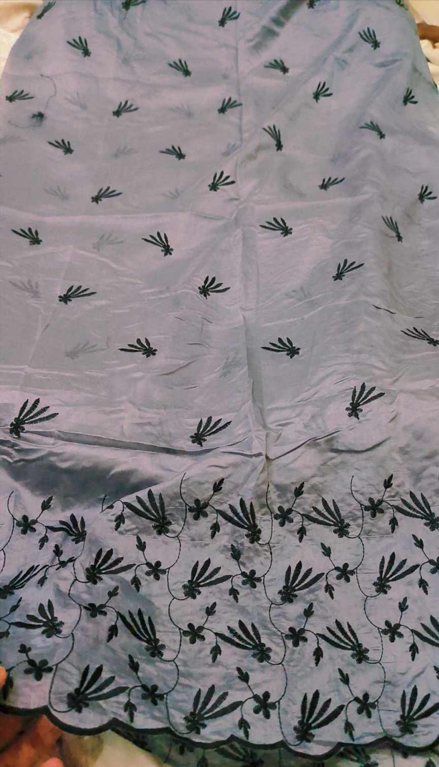 🥳 Sale Sale M-285 Rs.1490 Imported 3-D ChickenKari Embroidery In Luxury Silky Lawn Stuff Shirt