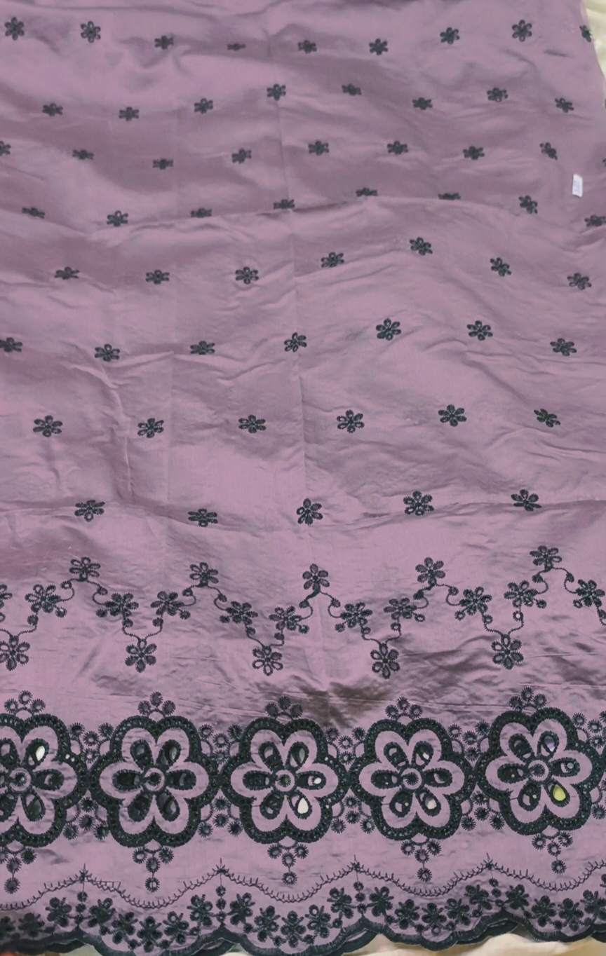 🥳 Sale Sale M-283 Rs.1490 Imported 3-D ChickenKari Embroidery In Luxury Silky Lawn Stuff Shirt