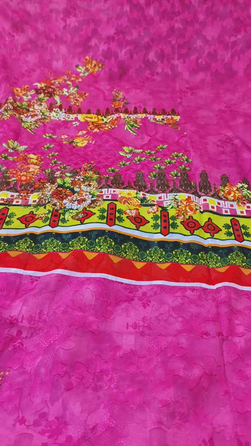🥳 Big Sale M-376  Rs.990 Imported Most Luxurious Jacquard Pure Summer Lawn Shirt