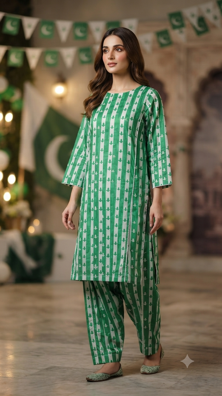 🥳 Sale Sale M-306  Rs.1450 ...14 august New Design Pure Summer Lawn Same print Shirt & Truzer 2pc