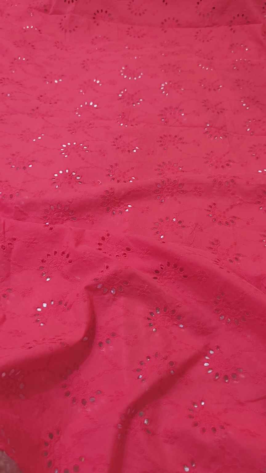 🥳 Big Sale M-330. Rs.1650 Imported 3-D ChickenKari Embroidery in Pure Summer Lawn Shirt