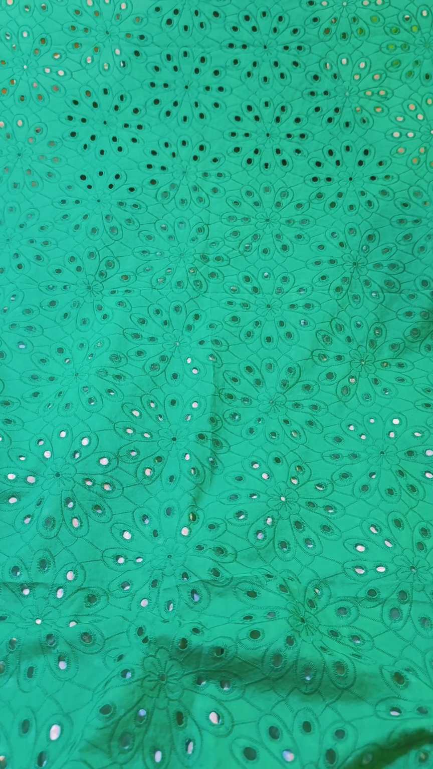 🥳 Big Sale M-324  Rs.1650 Imported 3-D ChickenKari Embroidery in Pure Summer Lawn Shirt