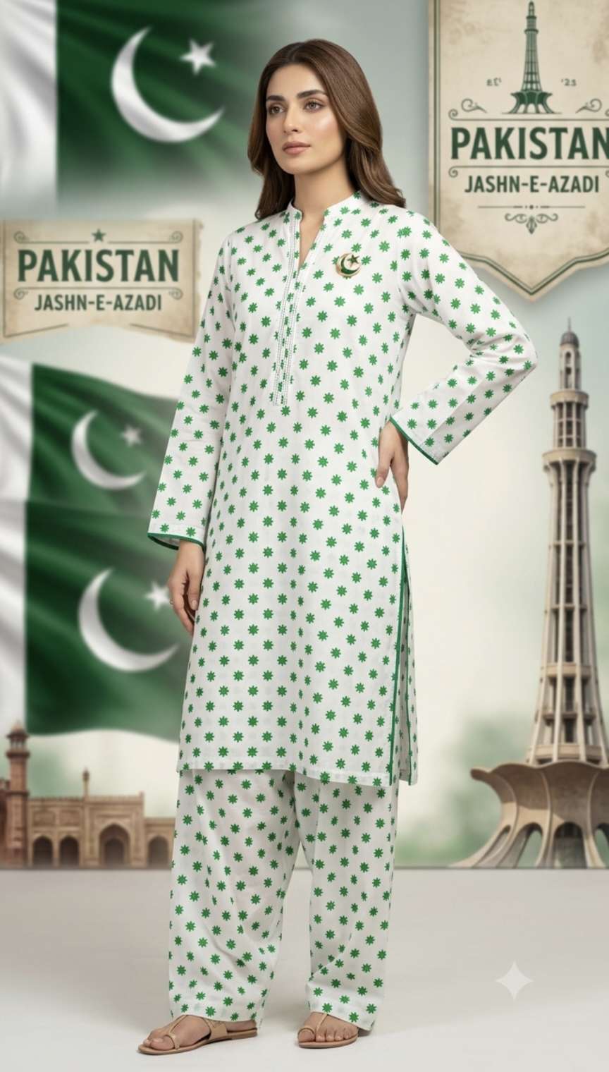 🥳 Sale Sale M-386 Rs.1450 ...14 august New Design Pure Summer Lawn Same print Shirt & Truzer 2pc