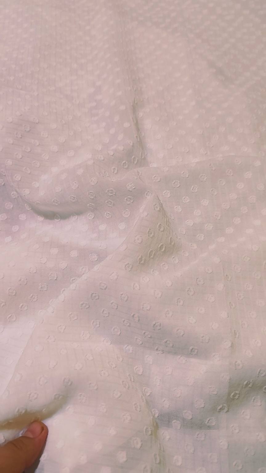 🥳 Big Sale M-434  Rs.990 Imported Most Luxurious Self Jacquard in Pure Korean Shaffon Stuff Shirt