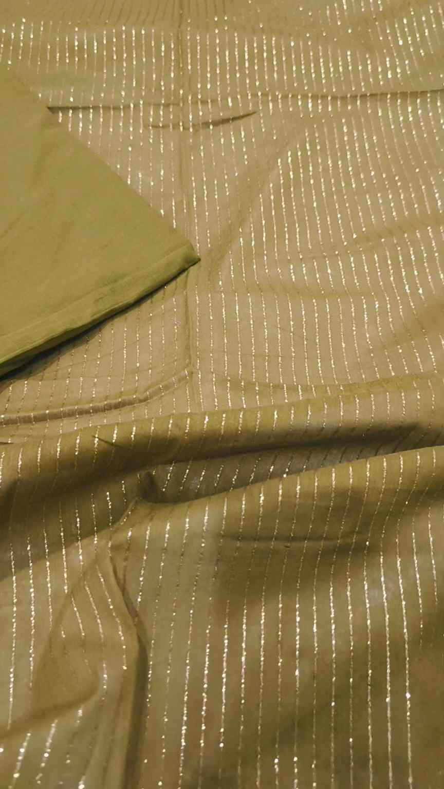 🥳 Sale Sale M-457  Rs.1350 Imported Digital Embossed Giliter pure Summer ⛱️ Lawn Shirt & Truzer 2pc