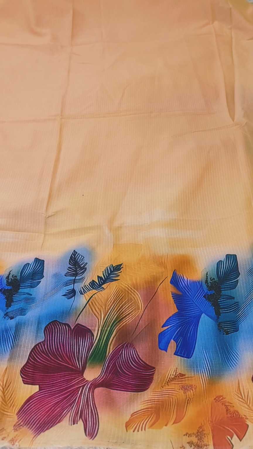 🥳 New Arrivals M-509  Rs.1390 Imported Digital border daman design Dorria Pure Summer ⛱️ Lawn Same print Shirt & Truzer 2pc -