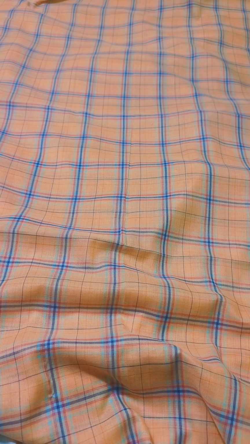 😱 Big Sale M-501 Rs.850. imported Check-Base Design in kheddi Soft  Lawn Stuff Same print Shirt & Truzer 2pc