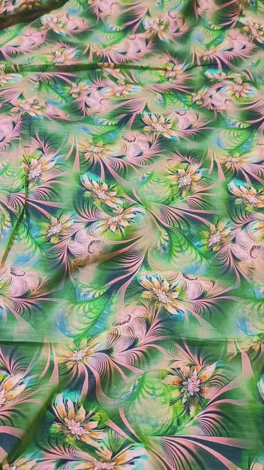 🥳 Big Sale M-566. Rs.1250 Imported Digital Dorria Pure Summer ⛱️ Lawn Same print Shirt & Truzer 2pc