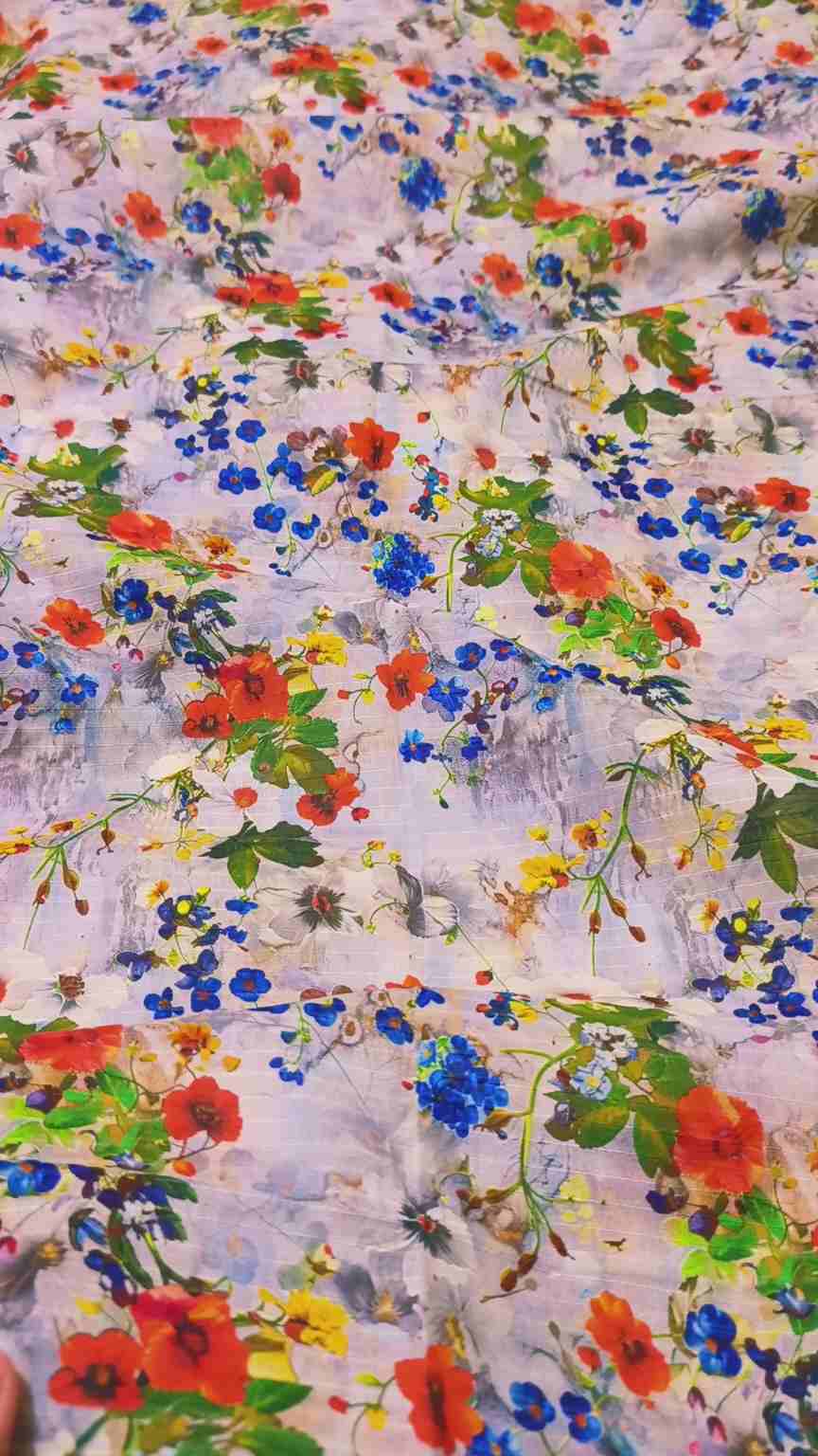 🥳 Big Sale M-564. Rs.1250 Imported Digital Dorria Pure Summer ⛱️ Lawn Same print Shirt & Truzer 2pc