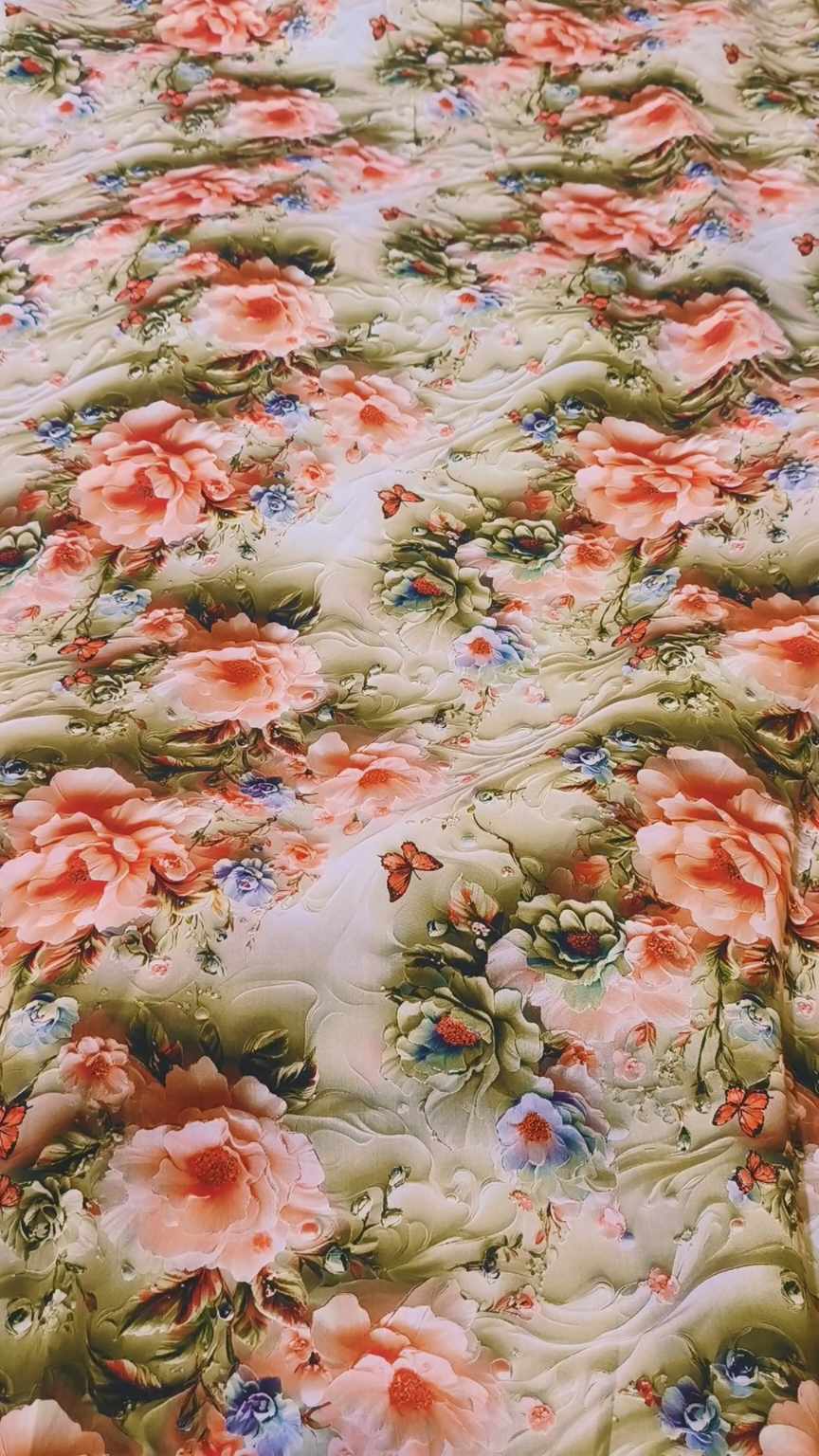 😱 New arrivals in Market M-3630  Imported Luxury 5-D Stone Lelin Same print Shirt & Truzer 2pc Most High demanding