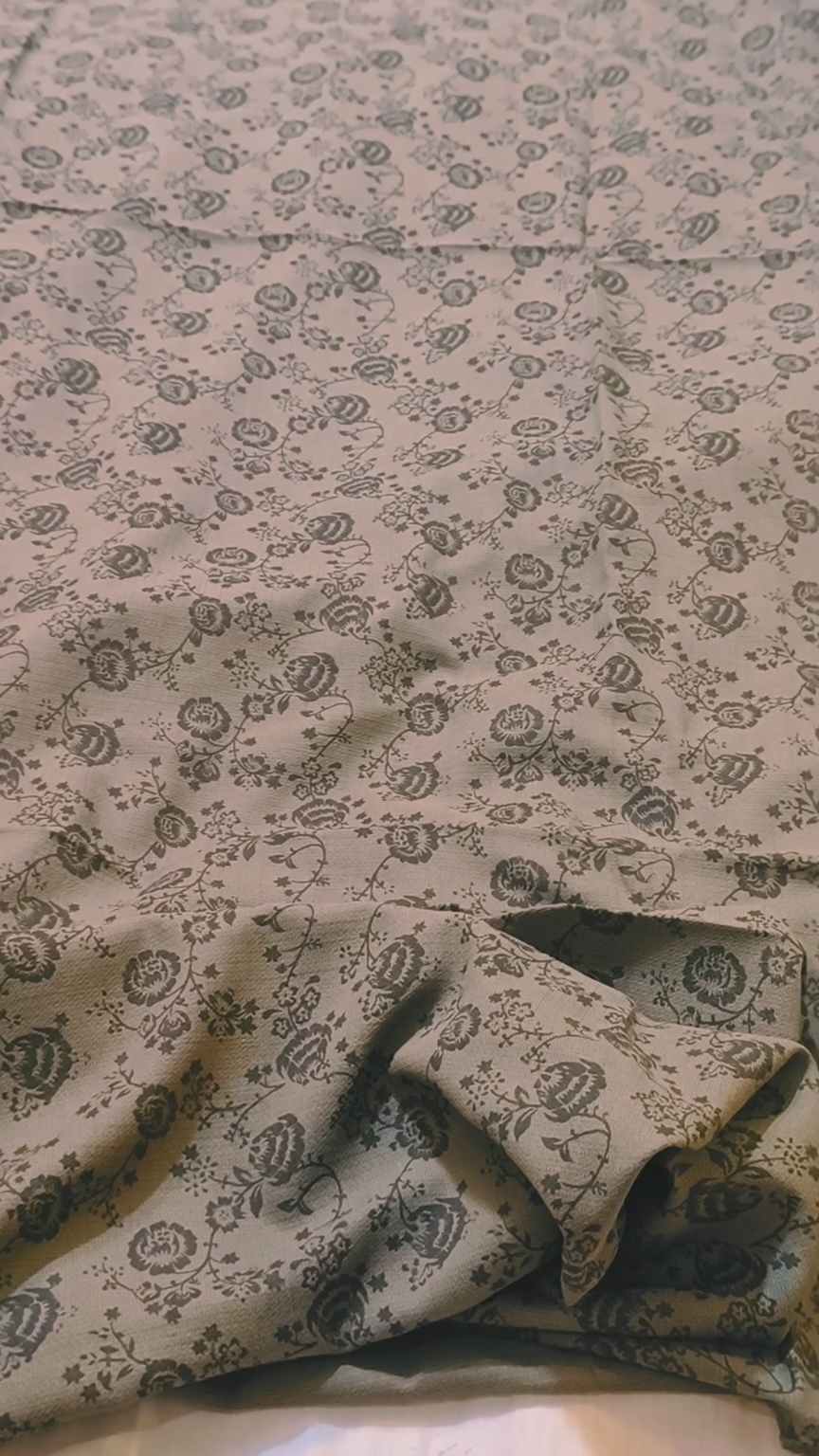 🥳 Sale Sale M-3763. Imported   High quality Shimry Viscose Winter Stuff Same print Shirt & Truzer 2pc