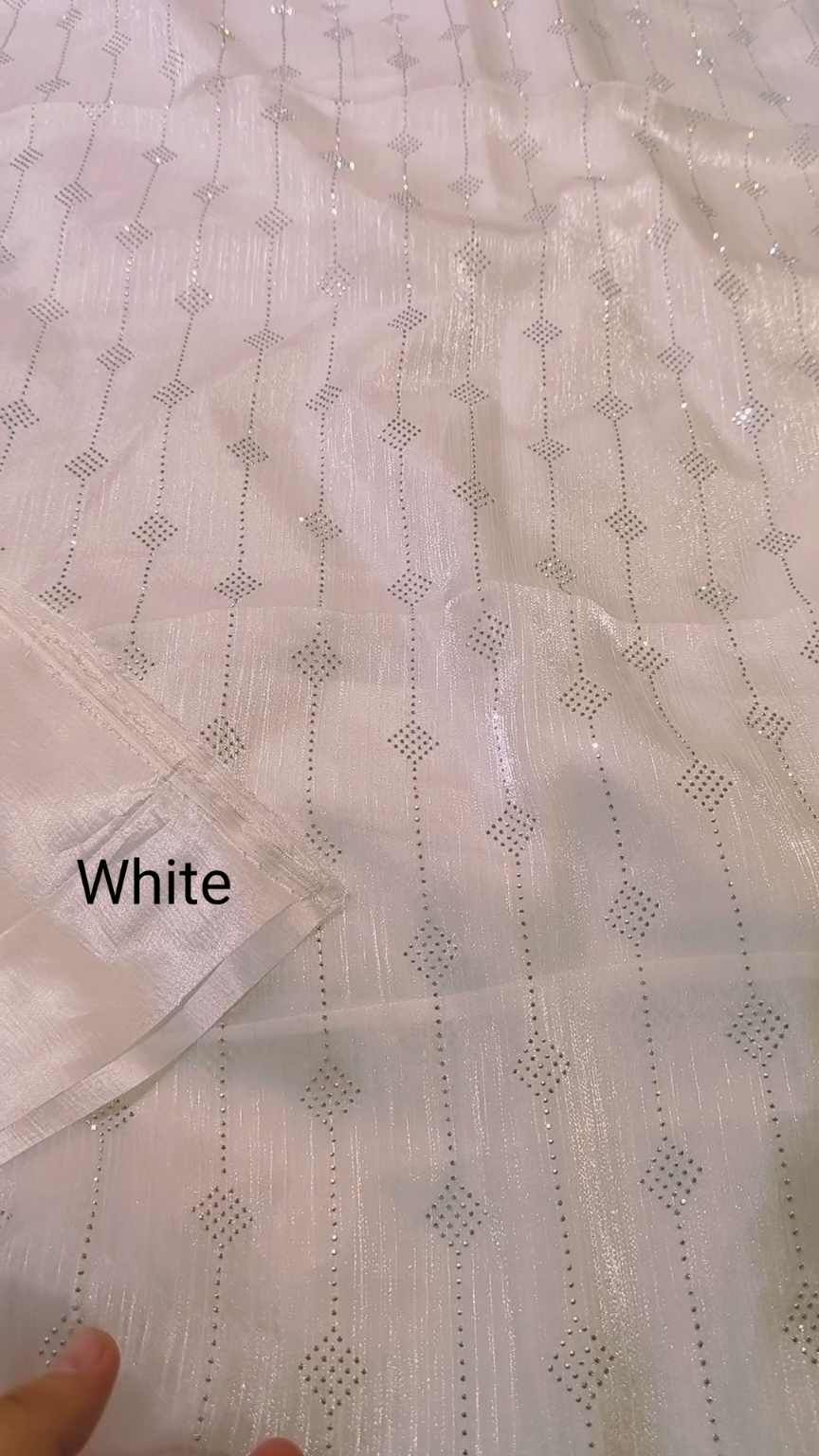 🥳 Sale Sale M-3825   Imported Fancy Soft Moonlight Squance work Shirt  & Kattan Silk inner with Truzer