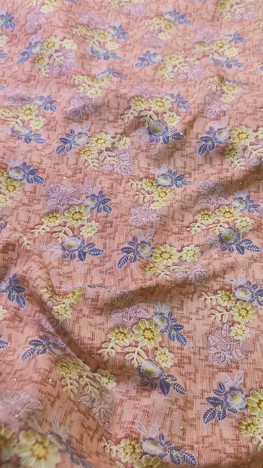 😱 Sale Sale M-3818  Imported 3-D Luxury Nago Wali chen Stone Lelin Same print Shirt & Truzer 2pc